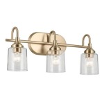 3 Light Vanity Light Bronze