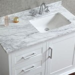 60 Vanity Top Single Sink Right Side