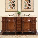 72 Inch Wood Vanity Double Sink