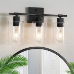 Bathroom Vanity Lights Matte Black