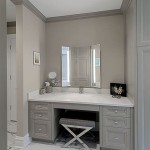 Built In Makeup Vanity Bathroom