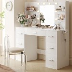 Makeup Vanity With Power Outlet