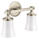 Moen Vanity Lights Brushed Nickel