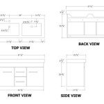 Size Of Double Sink Vanity