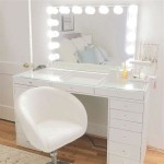 Vanity With Chair And Lights