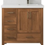 Vanity With Right Offset Sink